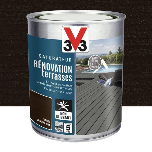 Saturateur terrasse haute protection biosourcé 5L Teck