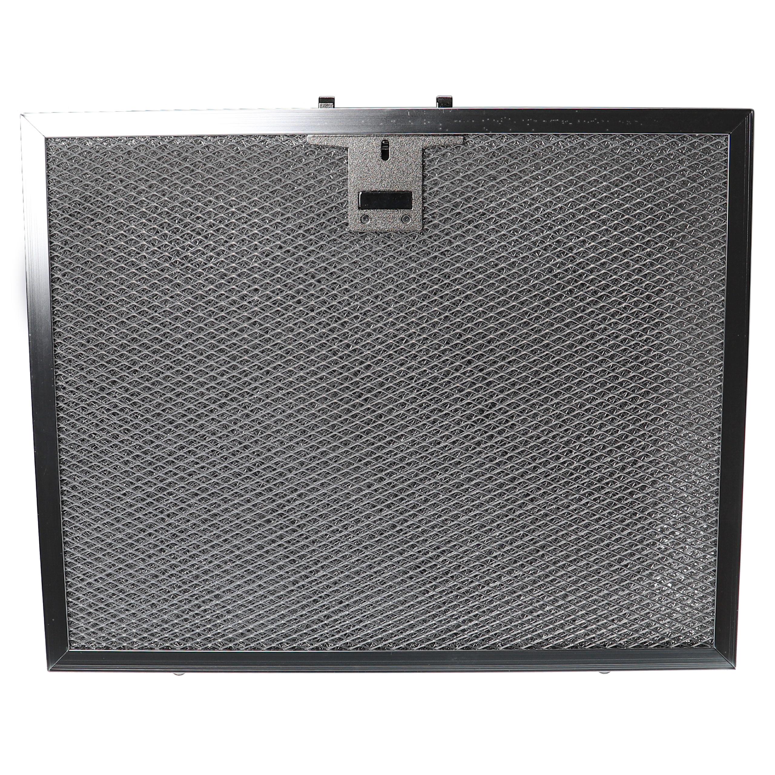 vhbw Filtre anti-graisse compatible avec Alapure MFR032 hotte de cuisine, métal - 6