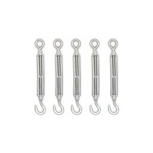 Kit Câble Acier Inoxydable 30m - Diamètre 3mm, Acier 304 Avec Tendeurs - Pour Plantes Grimpantes, Garde-Corps, Lignes à Linge