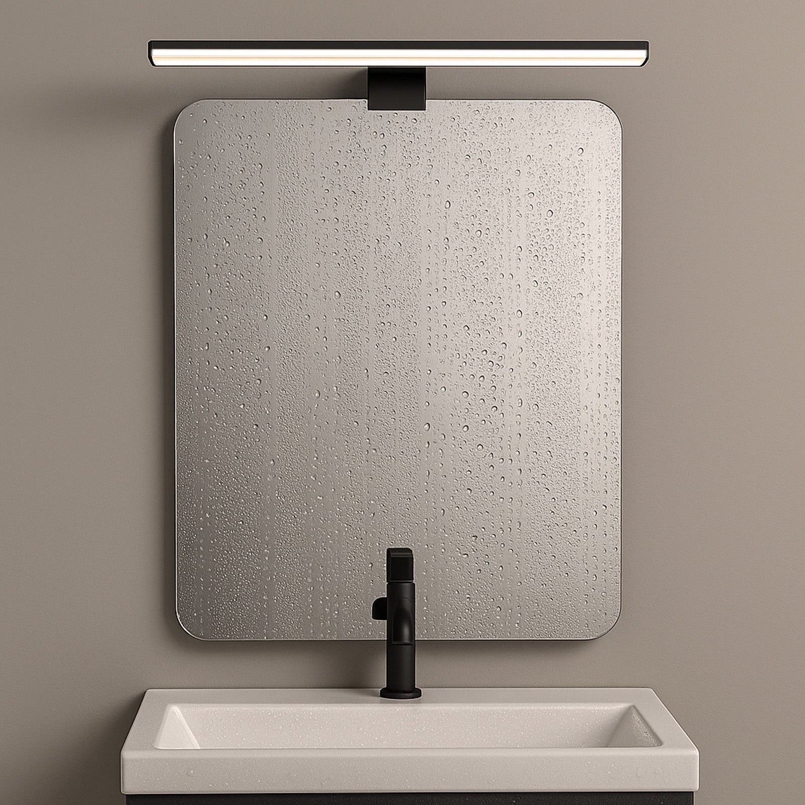 Applique Mural LED 12W 50 Cm IP44 Pour Salle De Bain, Miroir