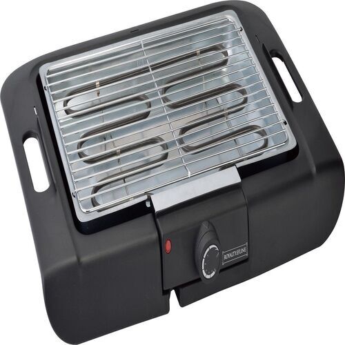 BARBECUE ELETTRICO 2000 WATT GRIGLIA GRILL PIASTRA NUOVO GARDEN CAMPEGGIO