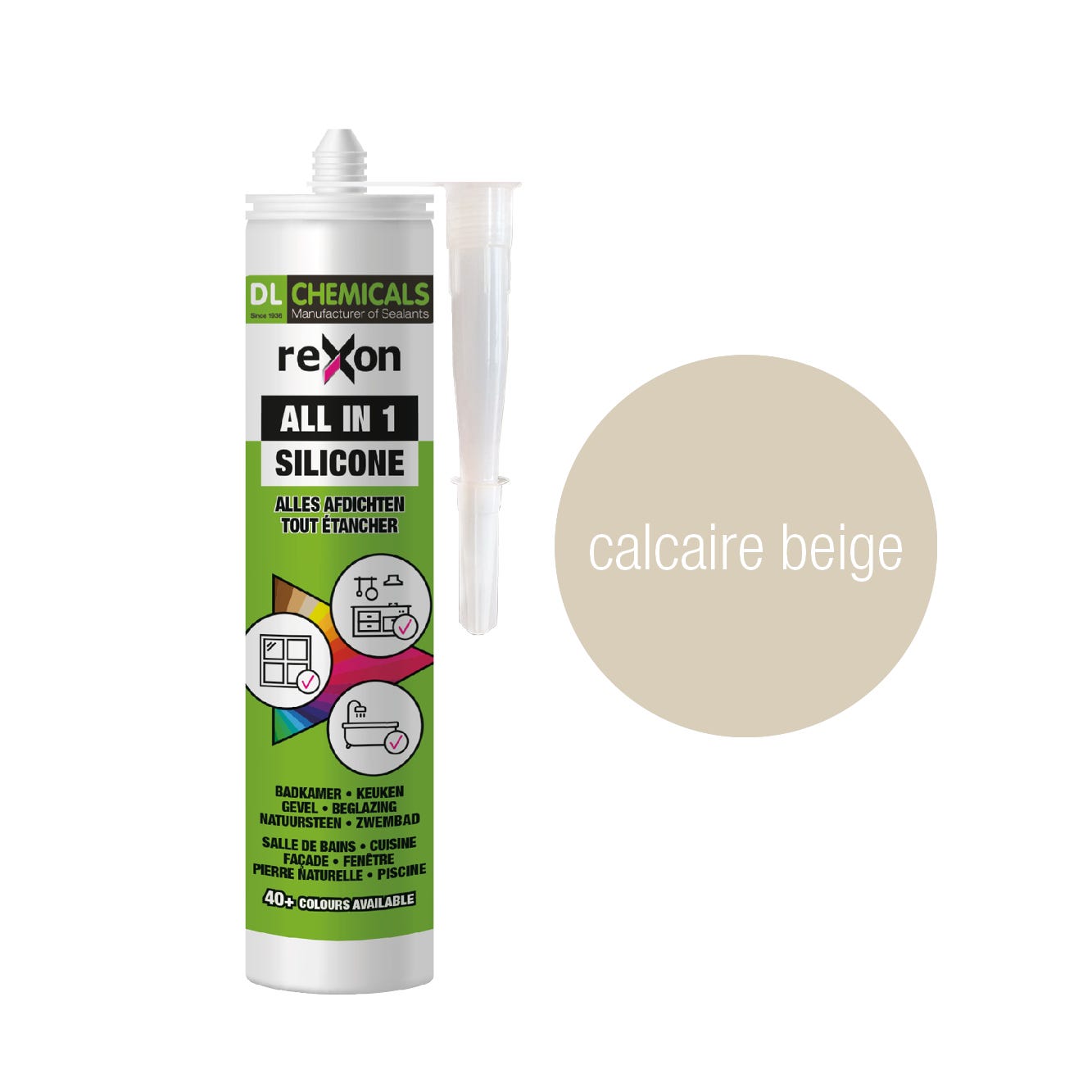 Silicone Sigillante PATTEX Bagni E Cucine 280 Ml - Leroy Merlin - Foto 13