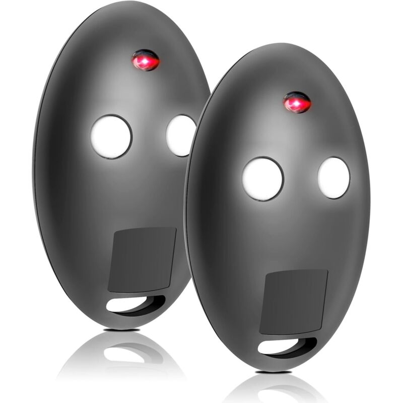 Telecomandă pentru MITTO2, Mitto2 M 2 canale 433 MHz Rolling Code, lot de 2 pentru porți automate, telecomandă compatibilă garaj