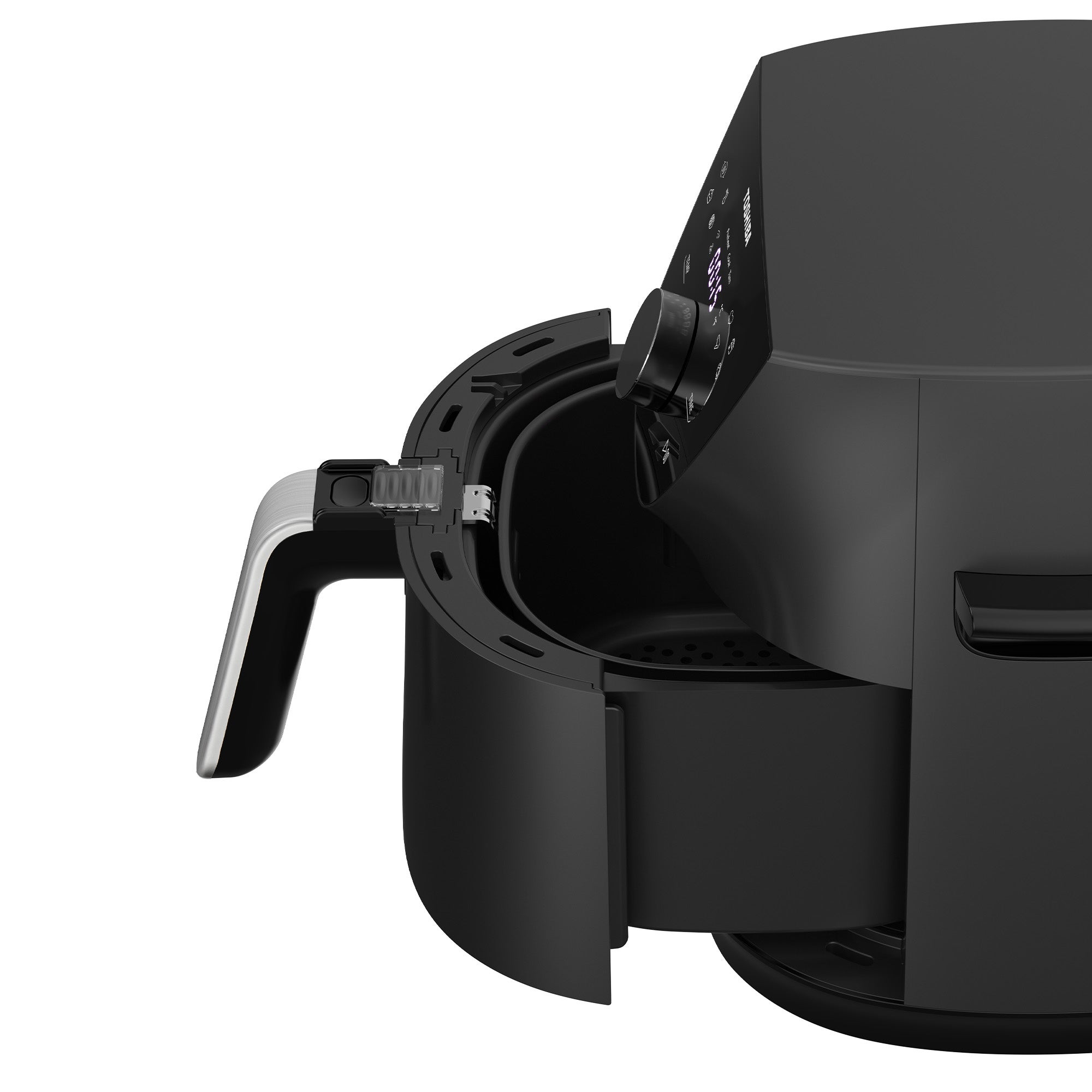 Friteuse sans huile TOSHIBA AirFryer Capacité 5,2L - 8 menus prédéfinis et fonction - 1550W - 4