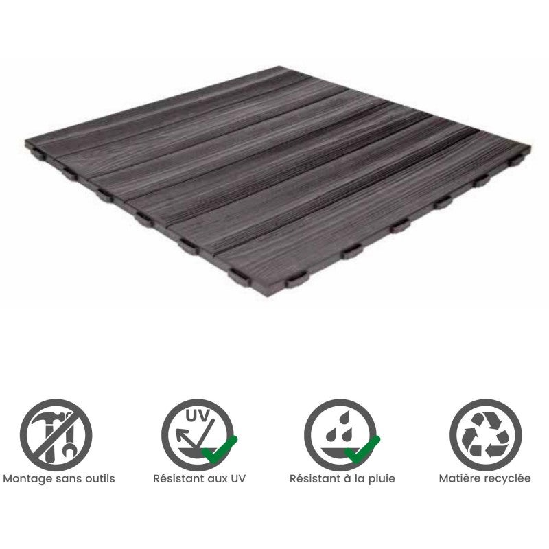 Dalle clipsable jardin 