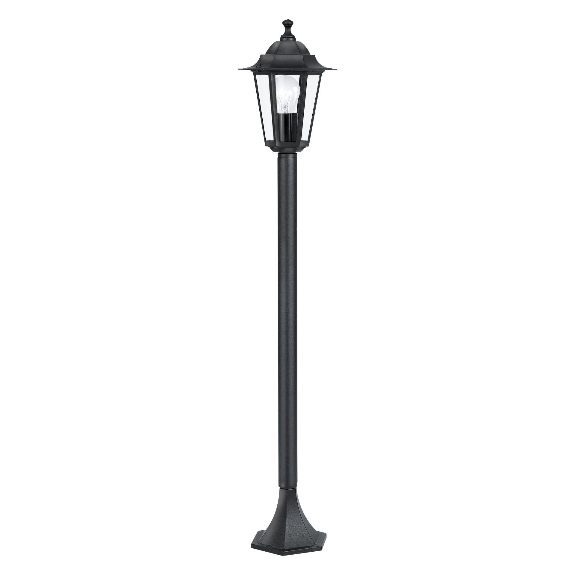 Laterna-borne D'extérieur Métal & Verre H100cm Noir Eglo - 5