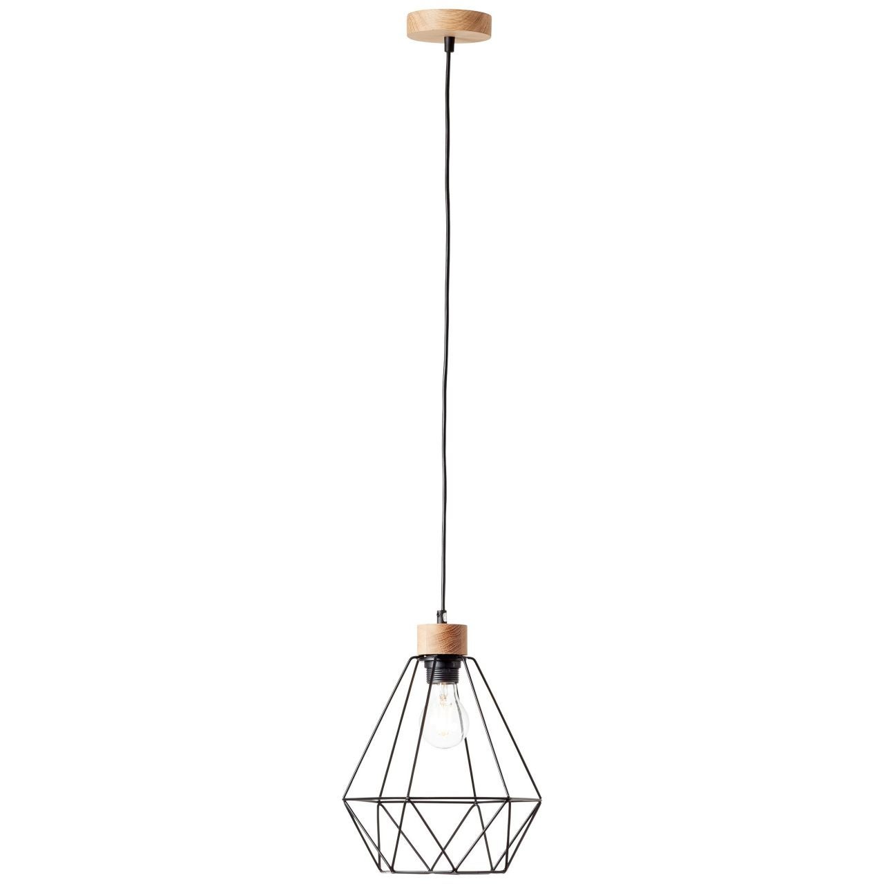 Lampa zewnętrzna BRILLIANT York ze stali nierdzewnej | 1x A60, E27, 40W, odpowiednia do zwykłych żarówek (brak w zestawie) | Skala od A ++ do E | Clas