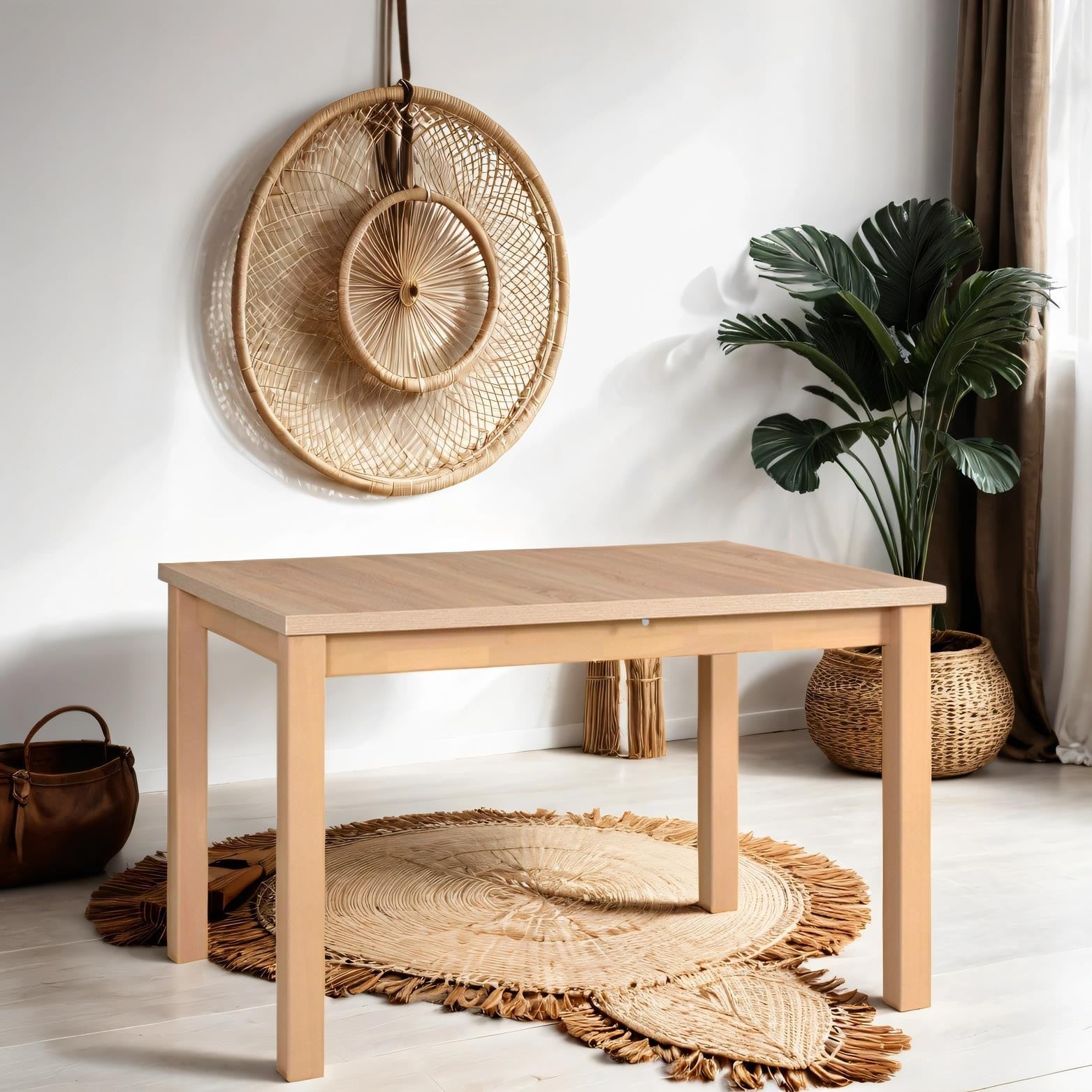 Elegancki rozkładany stół kuchenny Max V – kolor Sonoma, funkcjonalność i nowoczesny styl - 2