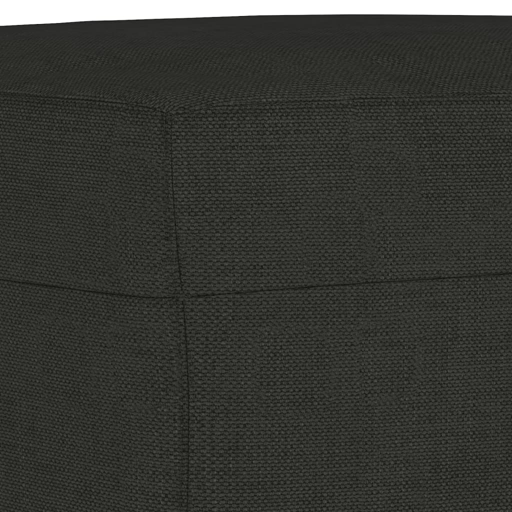Panca panca 70 x 35 x 41 cm tessuto nero 02_0010586 - 3