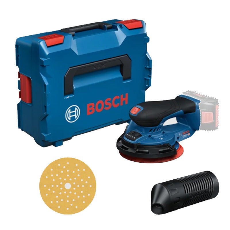 Bosch Szlifierka mimośrodowa akumulatorowa GEX 18V-150-3 L-BOXX 162 - 0601372903