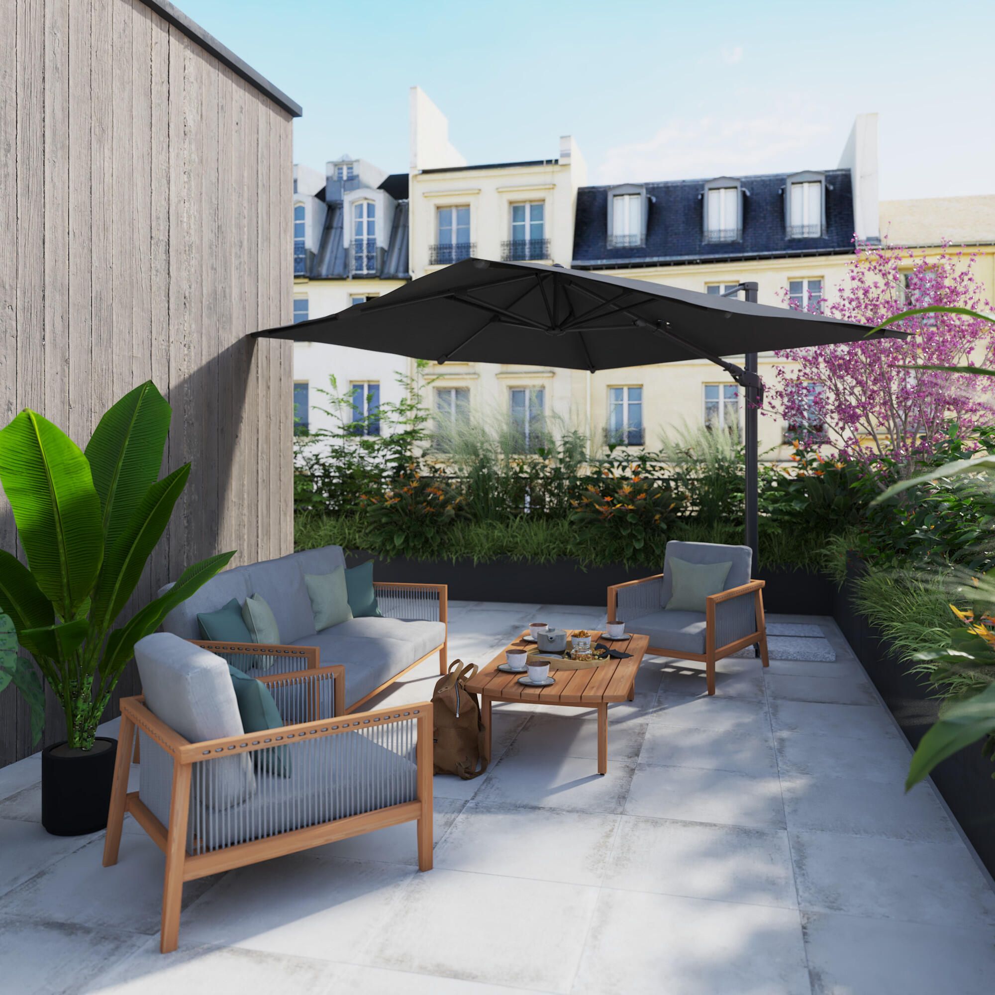 NATERIAL Lita stolik kawowy z drewna tekowego - 6