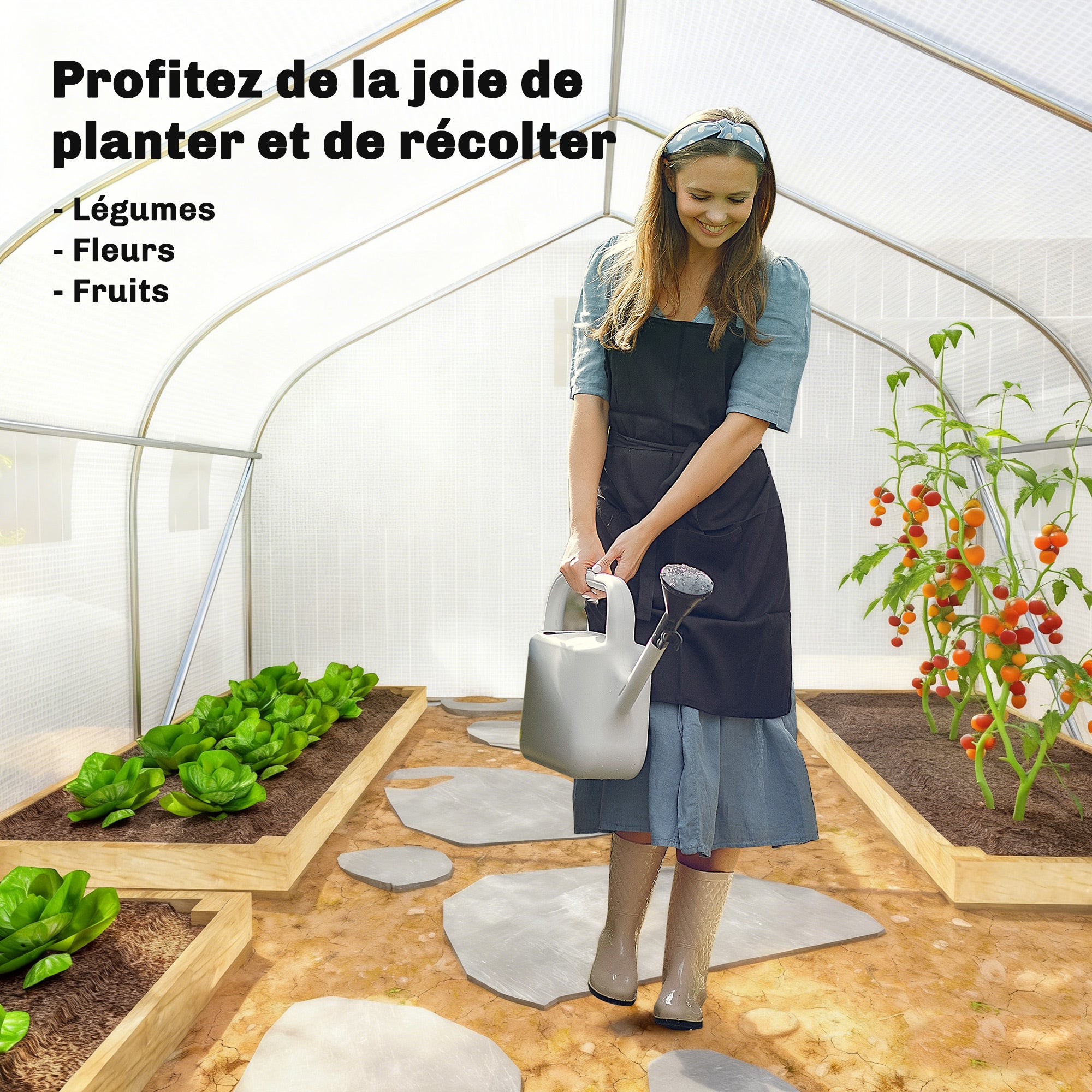 Serre de jardin Plastique Outsunny - 7