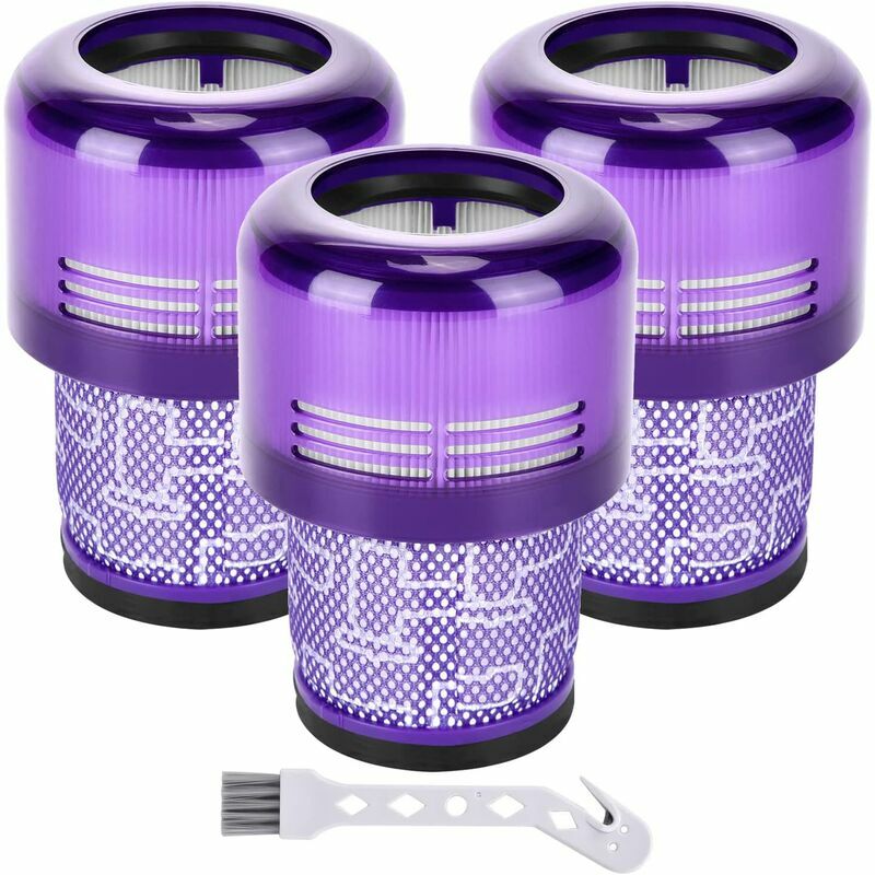 Filtry zamienne - Zestaw 3 szt. do odkurzacza Dyson V11 Absolute Extra Pro Animal Torque Drive V15 Detect