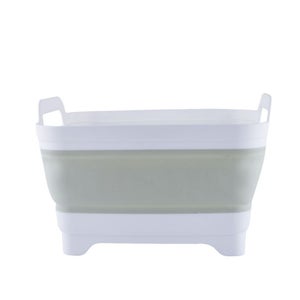 Bac à Vaisselle Pliable 13L - Pour Camping, Randonnée, Pêche (28.5x28.5x16.5 Cm)