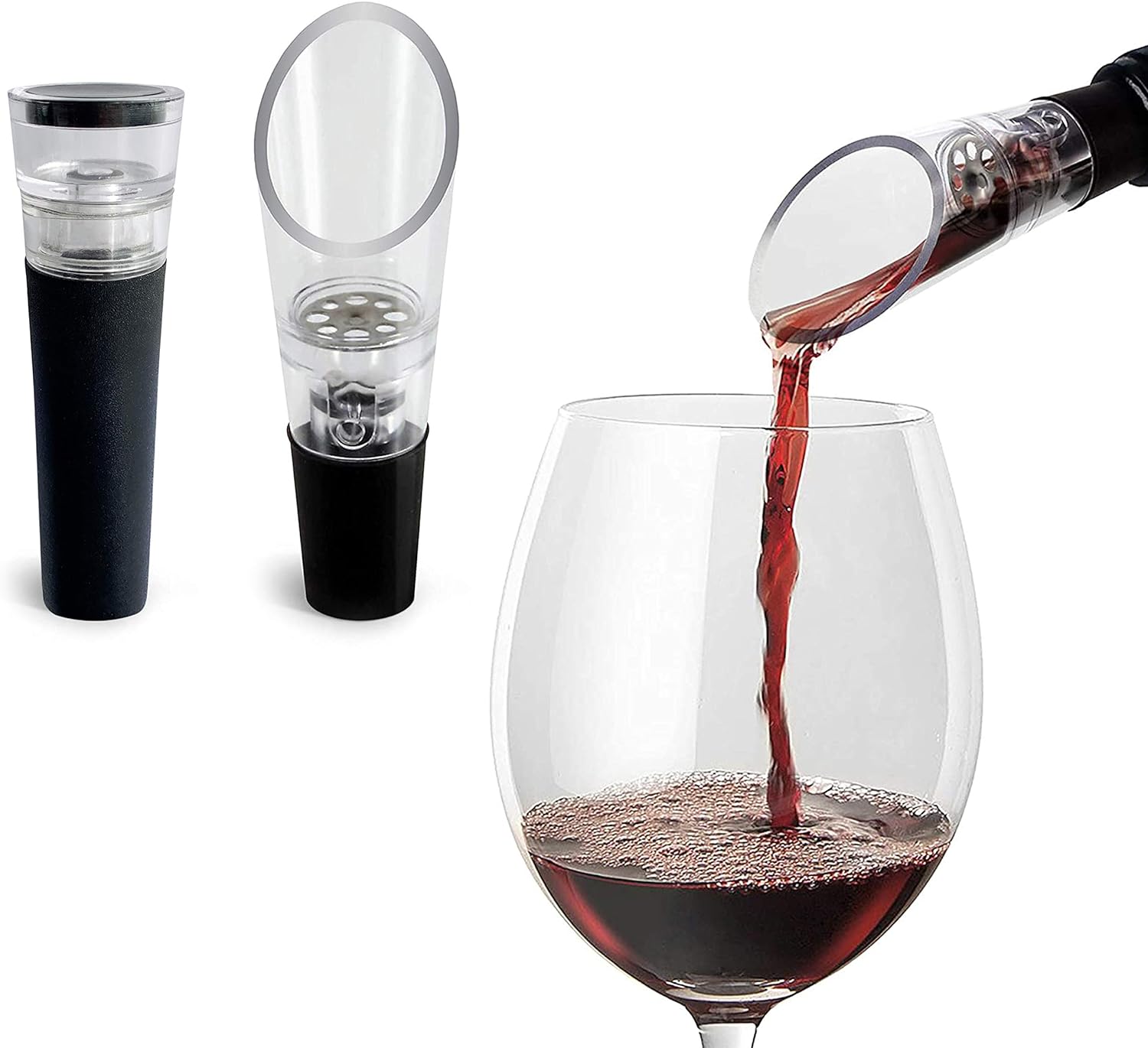 Tire Bouchon, Tire-Bouchon à Pression D'air 7S Cork Pops Out, Décapsuleur à Vin Rouge Outils Ouverture De Bouteille Portable Vin Accessoire 98956951