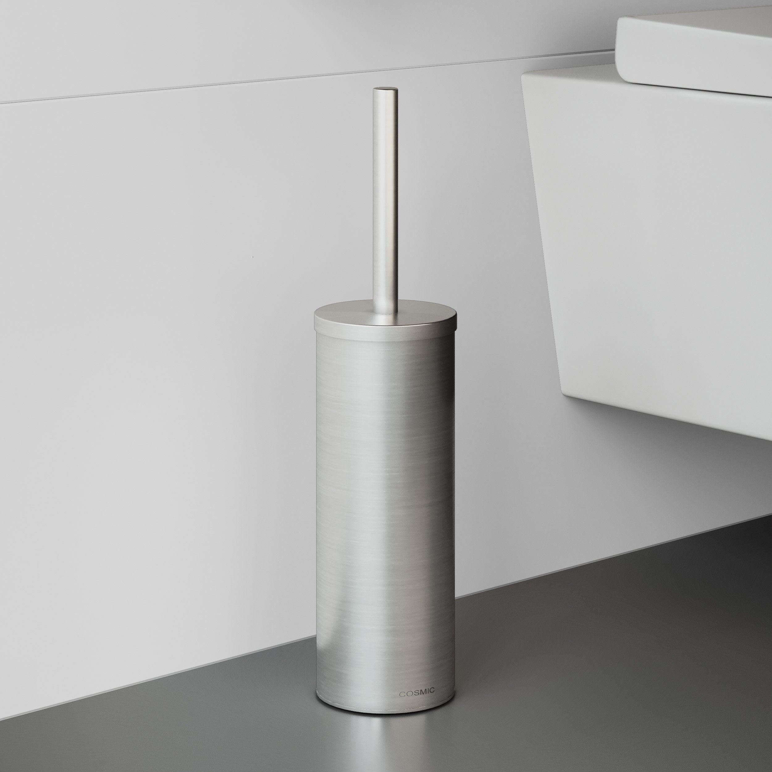 COSMIC Brosse wc, Acier Inoxydable, Anti-corrosion, Collection LOGIC - 2