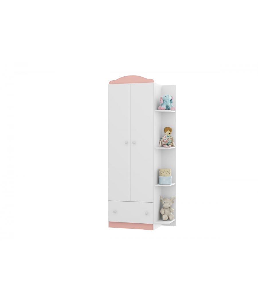 ARMADIO PER BAMBINI BIANCO TEKNA - 80 x 40 x 191,5 cm - 4