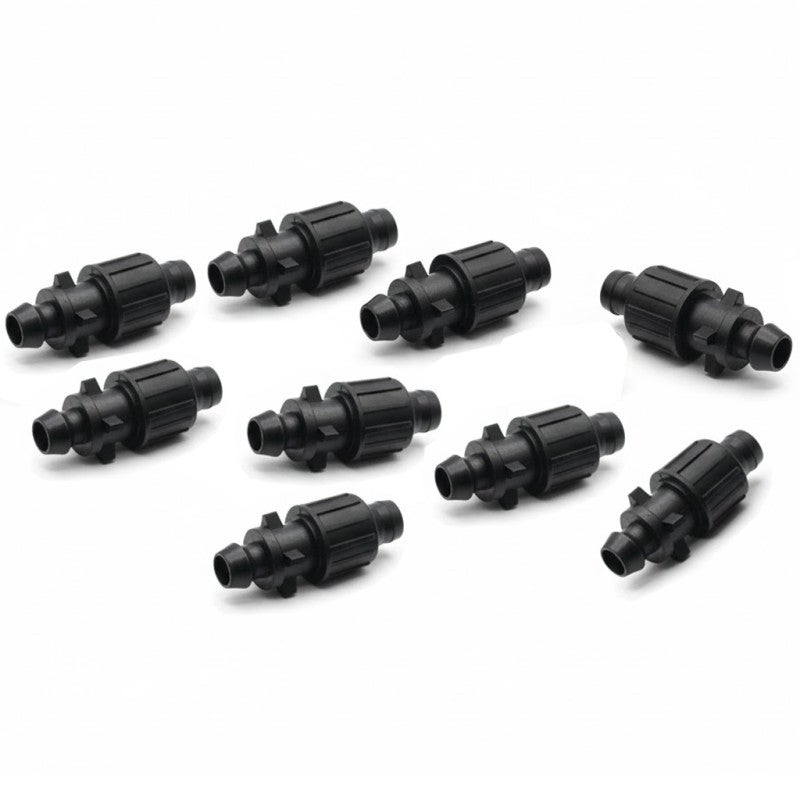 10 Connettori Adattatori per Tubi da 16 Mm a 4/7 - Raccordi Riduttori per Irrigazione - Connettore da 16 Mm a 4/7 per Irrigazione da Giardino