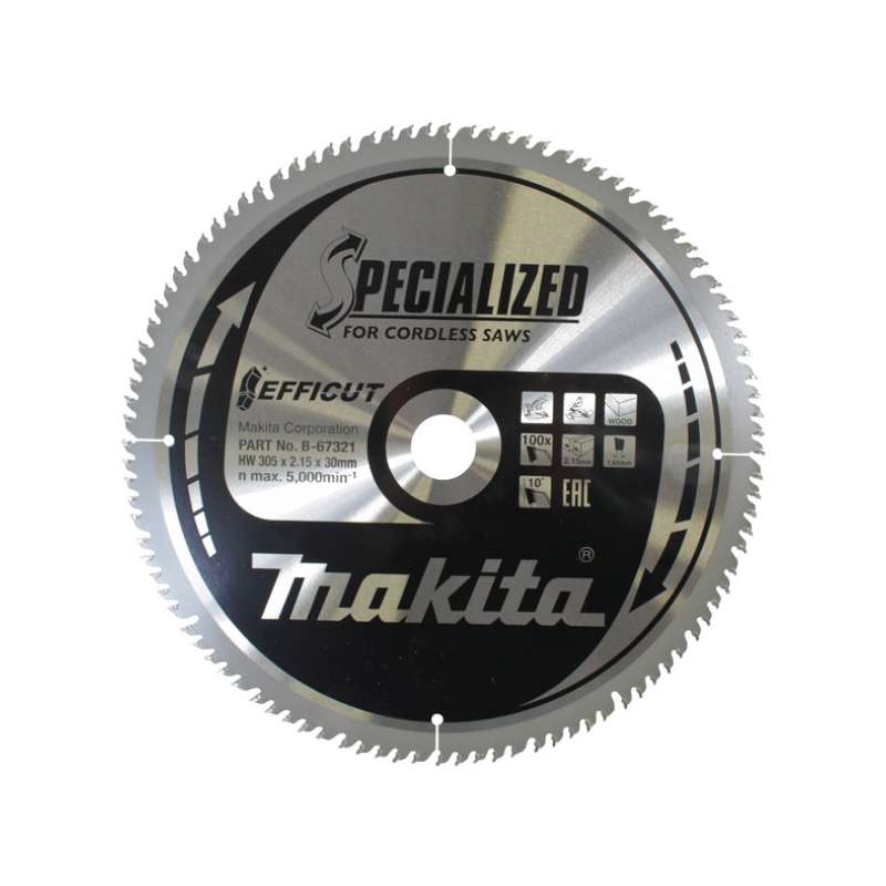 Makita EFFICUT Tarcza pilarska 305x30x100Z - B-67321