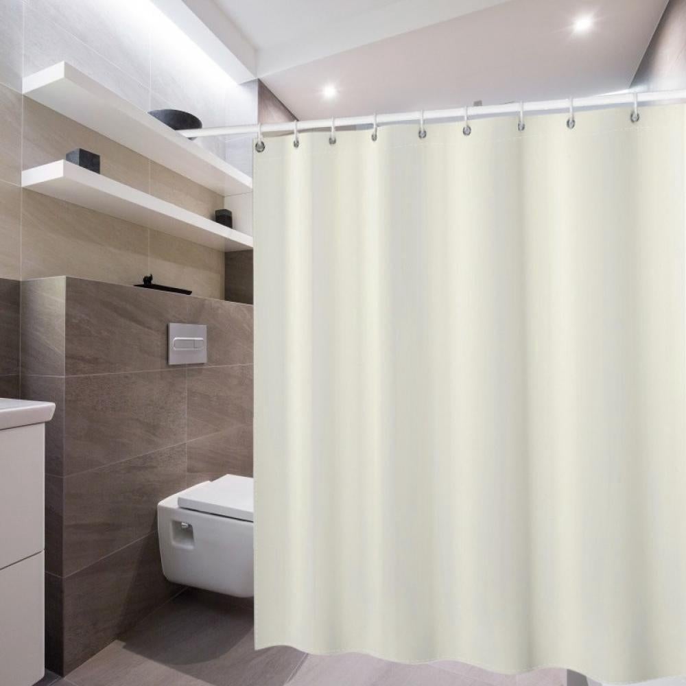 Podszewka zasłony prysznicowej z wodoodpornego materiału, jakość hotelowa, możliwość prania w pralce - 71" szer. x 78" wys., Beżowa