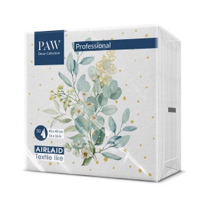 RENOVA Tovaglioli Gold Premium - 600 Pezzi Bianchi, 2 Strati, 39x39 Cm - Morbidi E Assorbenti Come Stoffa