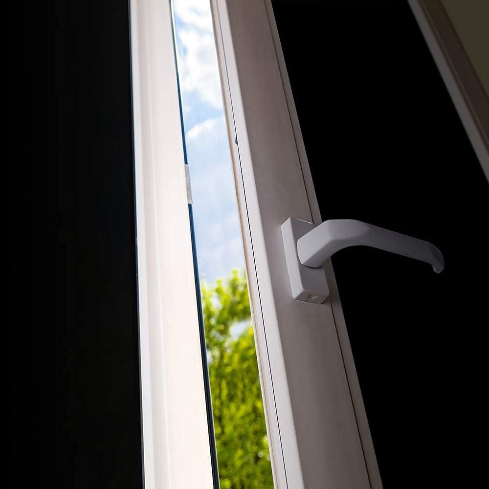 Czarna, nieprzezroczysta, antystatyczna folia okienna z filtrem UV, matowa, zapewniająca prywatność, 45 x 300 cm - 4