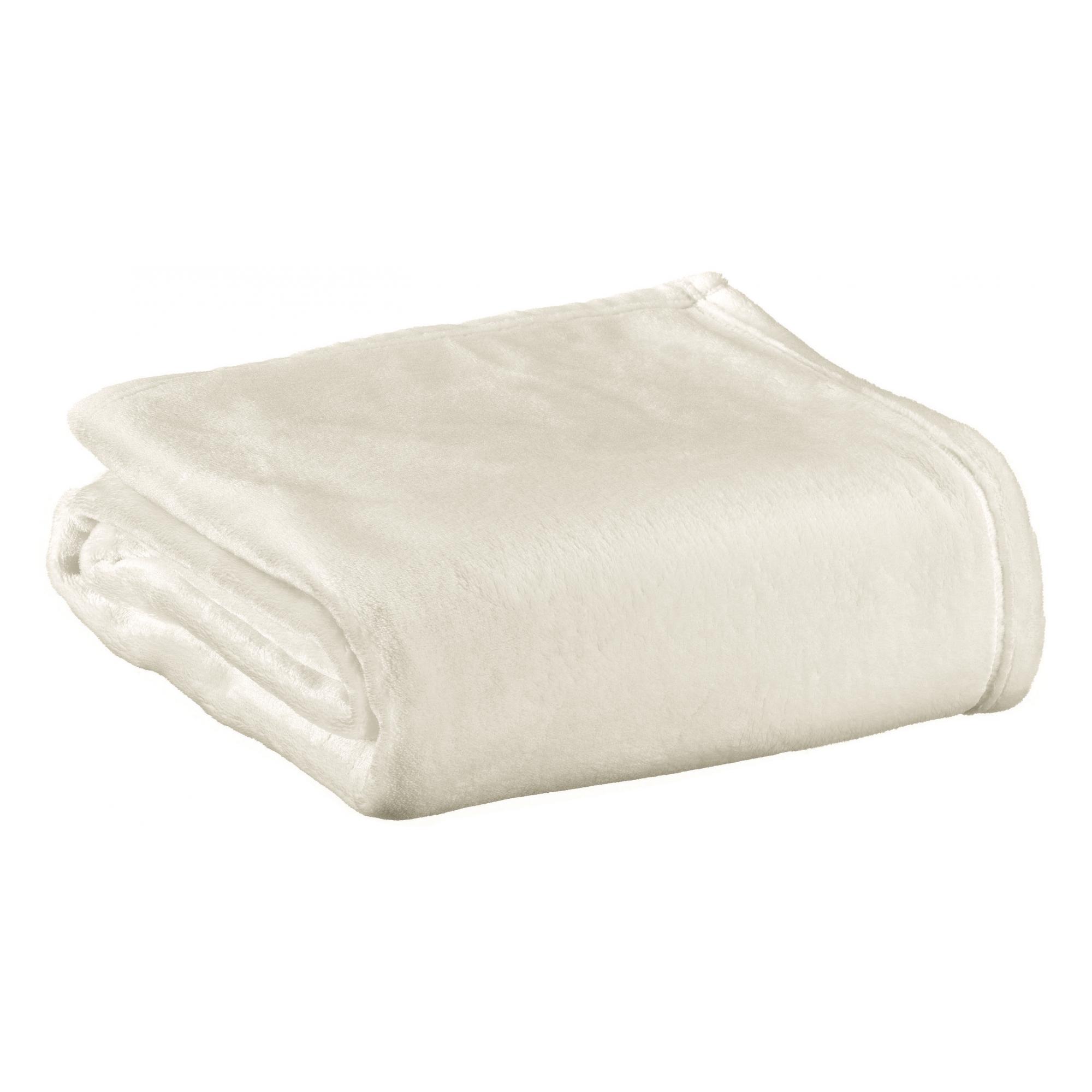 Manta reciclada theo nieve 130 x 160 cm nieve 130 x 160 cm vivaraise