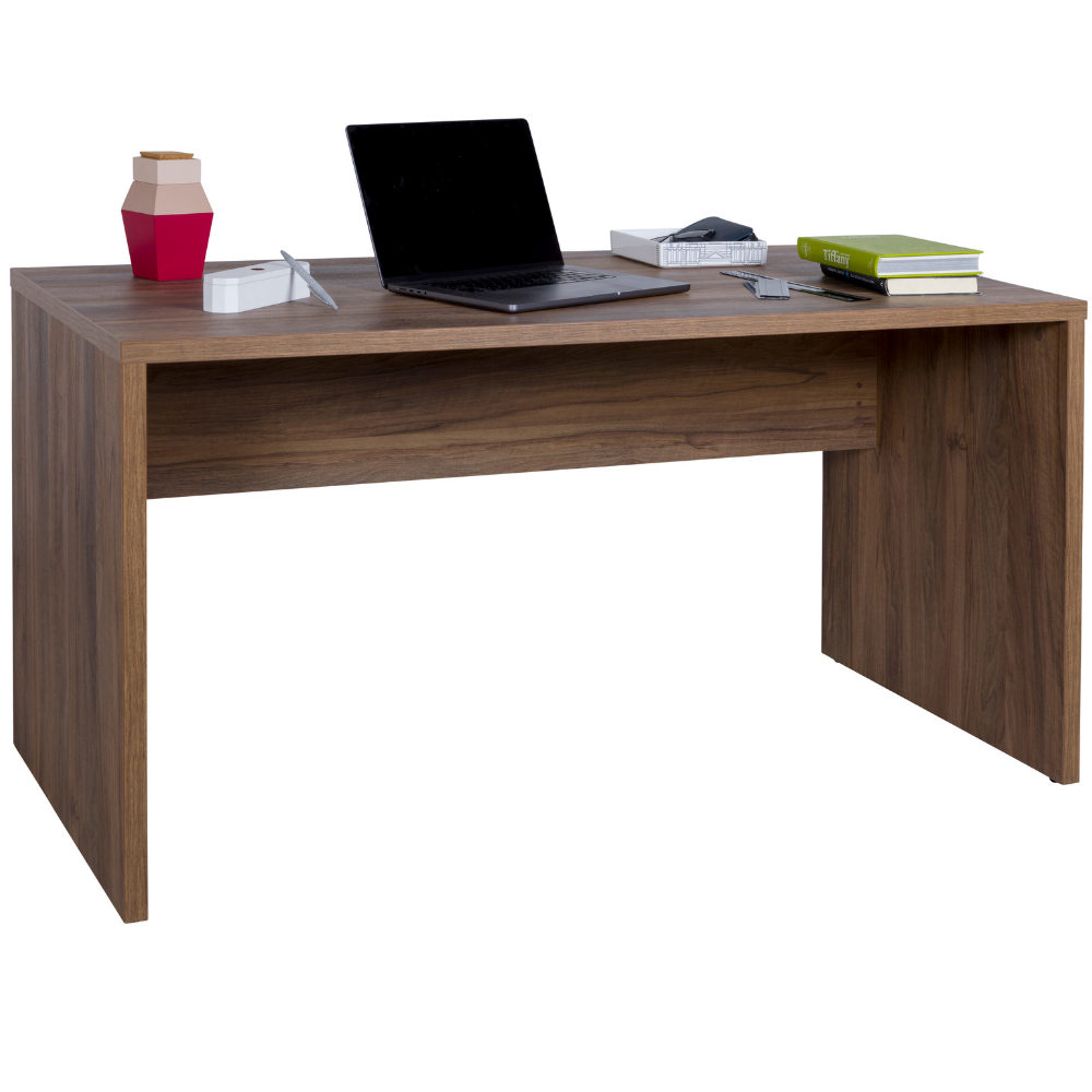 Scrivania per Ufficio Pc Tavolo Porta Computer in Legno Ampio