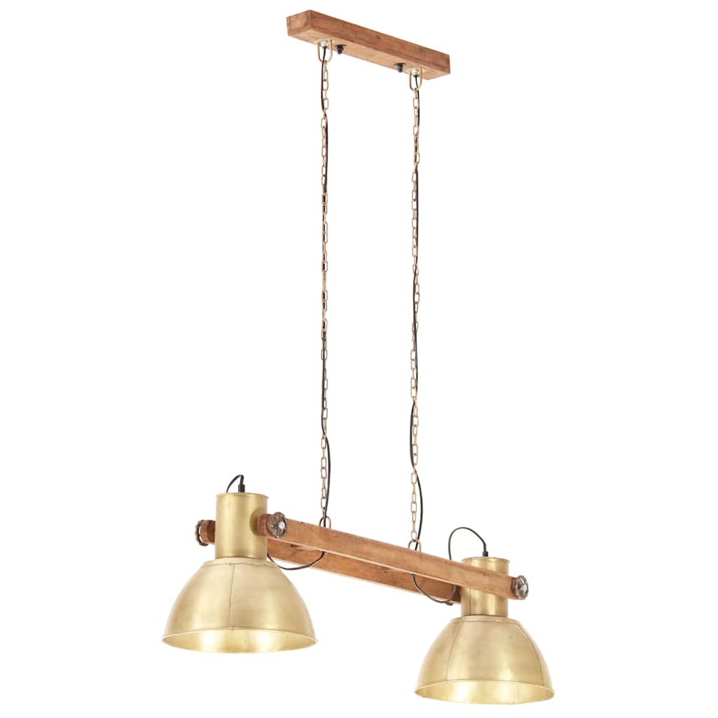 vidaXL Lampe suspendue industrielle 25 W Laiton 109 cm E27 - 2