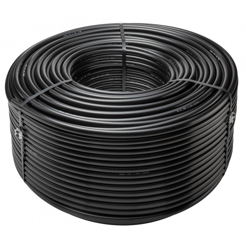 Tubo Goteo Cada 33cm Tubería Riego 16mm Con Goteros Autocompensantes - Bobina 100 Metros, 2.1 L/h Cada 33cm Color Marrón Riego Jardín