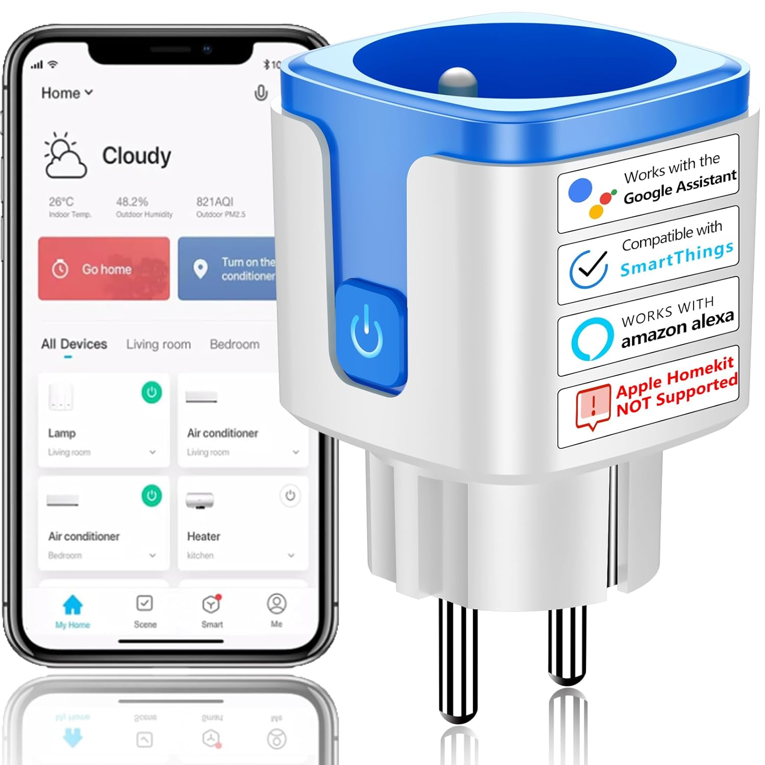 Prise connectée smart life au meilleur prix | Leroy Merlin