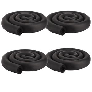 Set De 2 Mousse-tubes éponge Noir 30x40mm - Joints D'étanchéité Pour Tuyaux