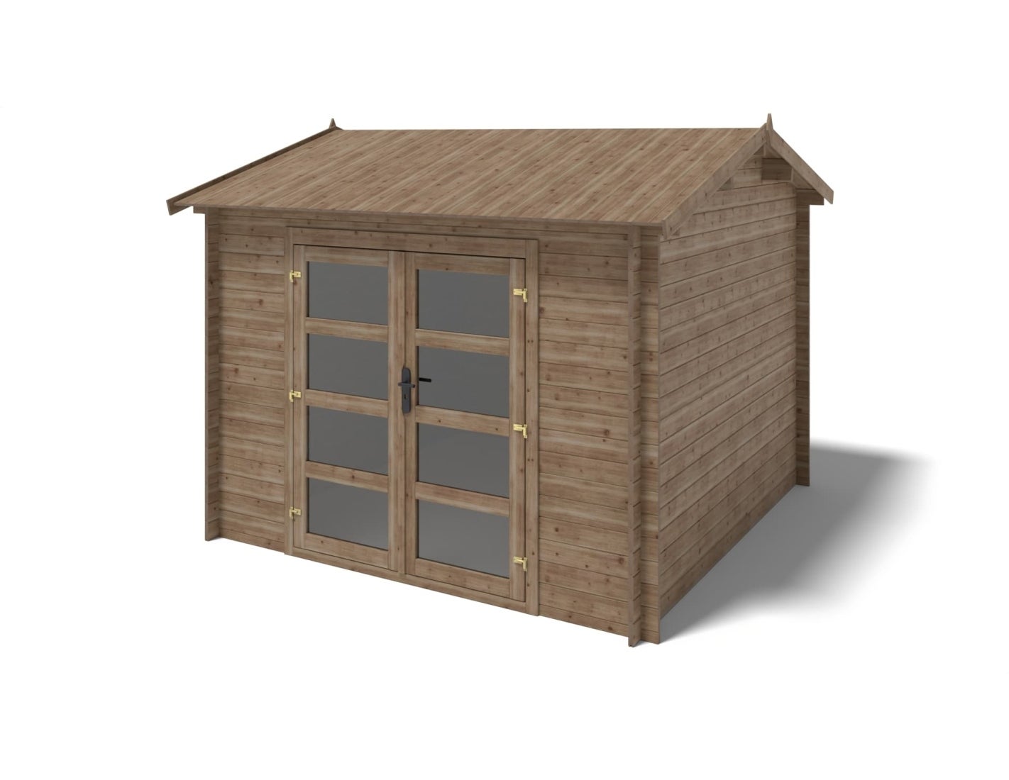 Domek ogrodowy ALTANKA 9 m2 - 3x3 m - 28 mm, drewniany, impregnowany, DOM676, 1szt.