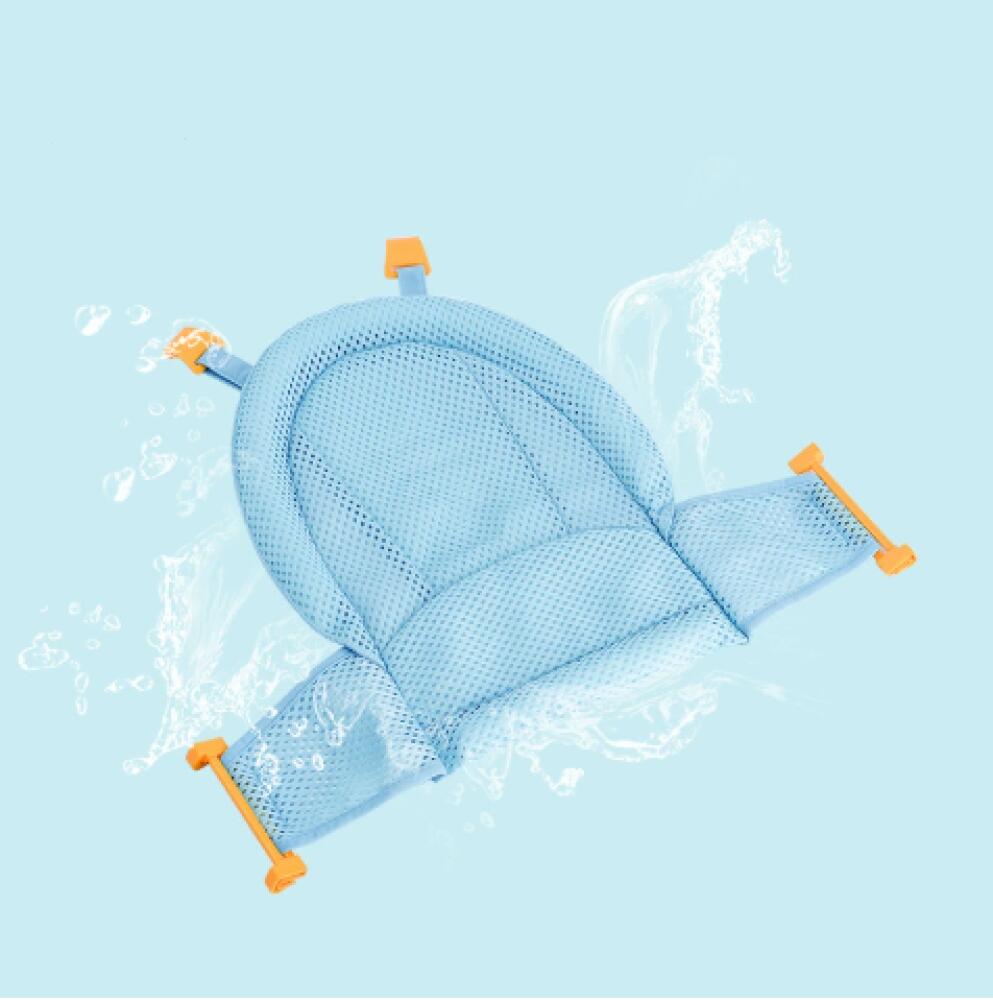 Rete Di Supporto Per Vasca Da Bagno Antiscivolo Per Bambini - Morbida, Regolabile, Per Neonati 6-24 Mesi, Sedile Da Bagnetto Pieghevole