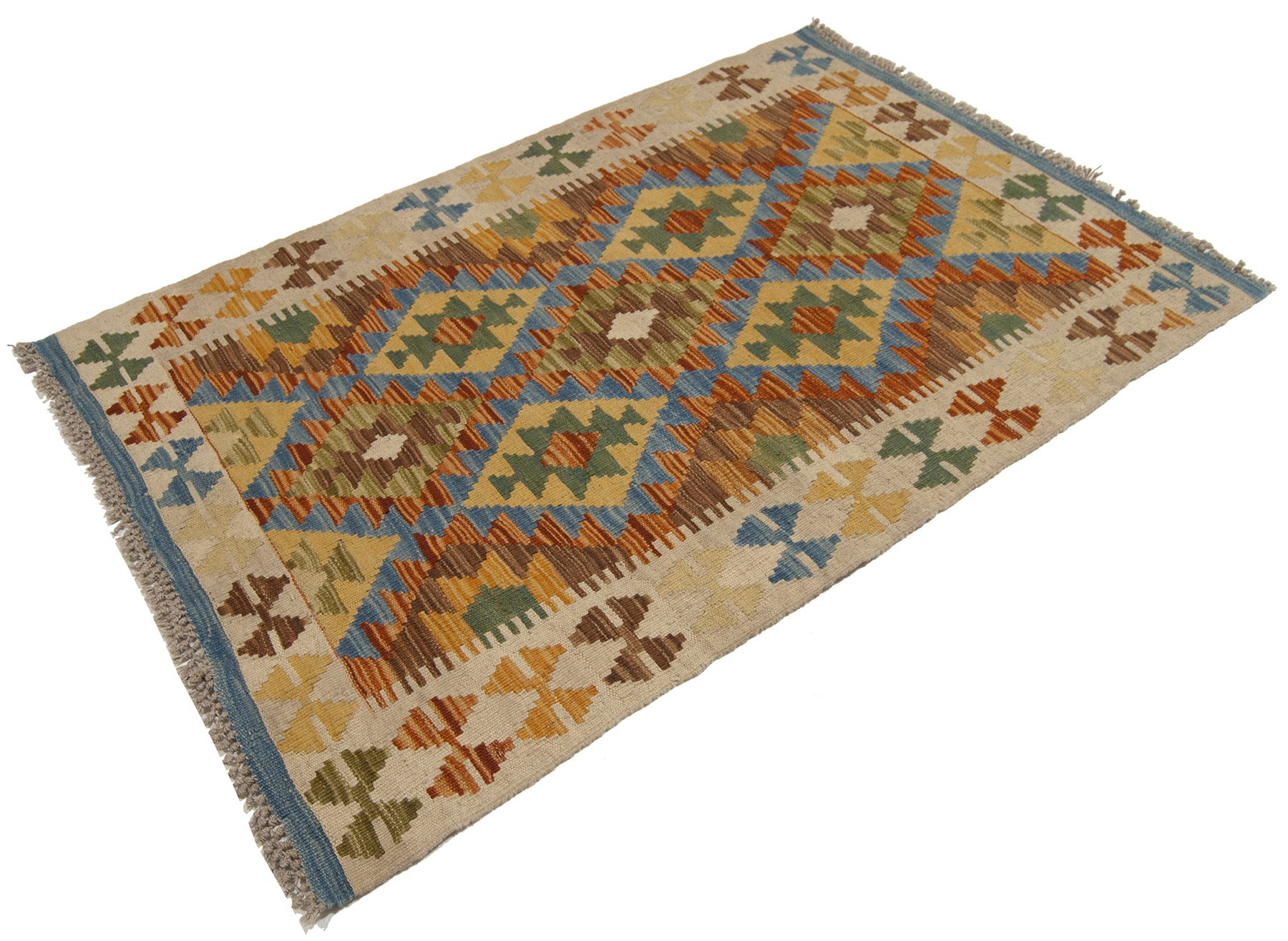 115x80 CM Authentik Kilim Kelem Oryginalny Ręcznie Robiony Klasyczny NOWY