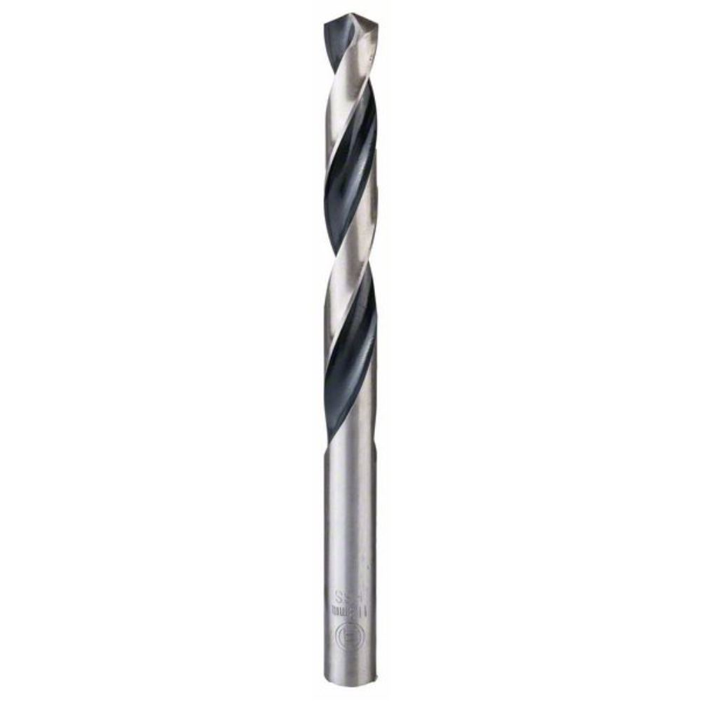 Bosch Accessories 2608577286 HSS PointTeQ (11,8 x 94 x 142 mm) - Set da 5 Pezzi di Trapani per Metallo, Acciaio, Fusione o Plastica, Grigio (Argento),