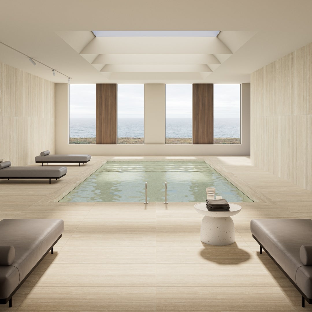 Roma Vein Classico - Travertino - Piastrelle 60x60 cm 10 mm - MTR 5000 60x60 MATT R10 10 mm - 7