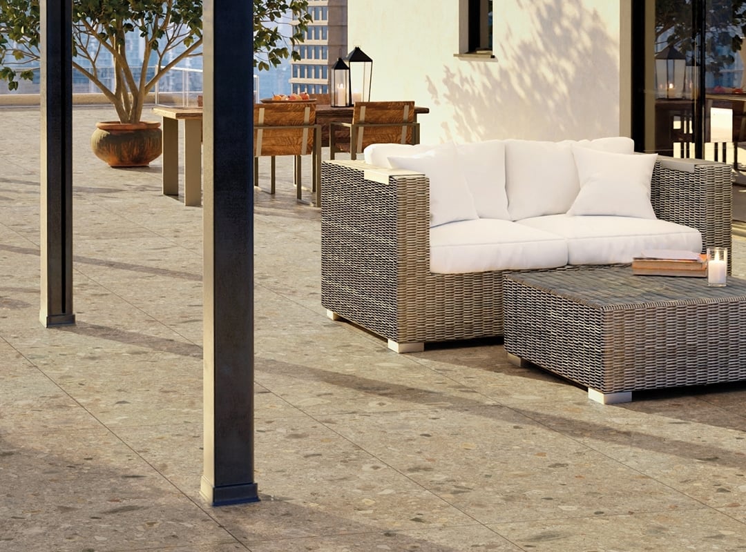 Ceppo di grè 'Warm' spessore 20 mm - Piastrelle 60x120x2 cm 20 mm - EGR