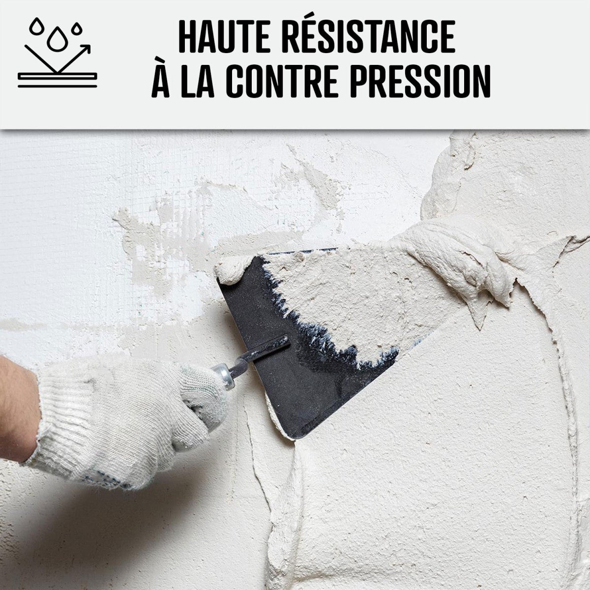 Intonaco idrorepellente per interni: cantine, seminterrati, garage - ARCACIM BASEMENT - 25 kg Bianco - ARCANE INDUSTRIES - 6