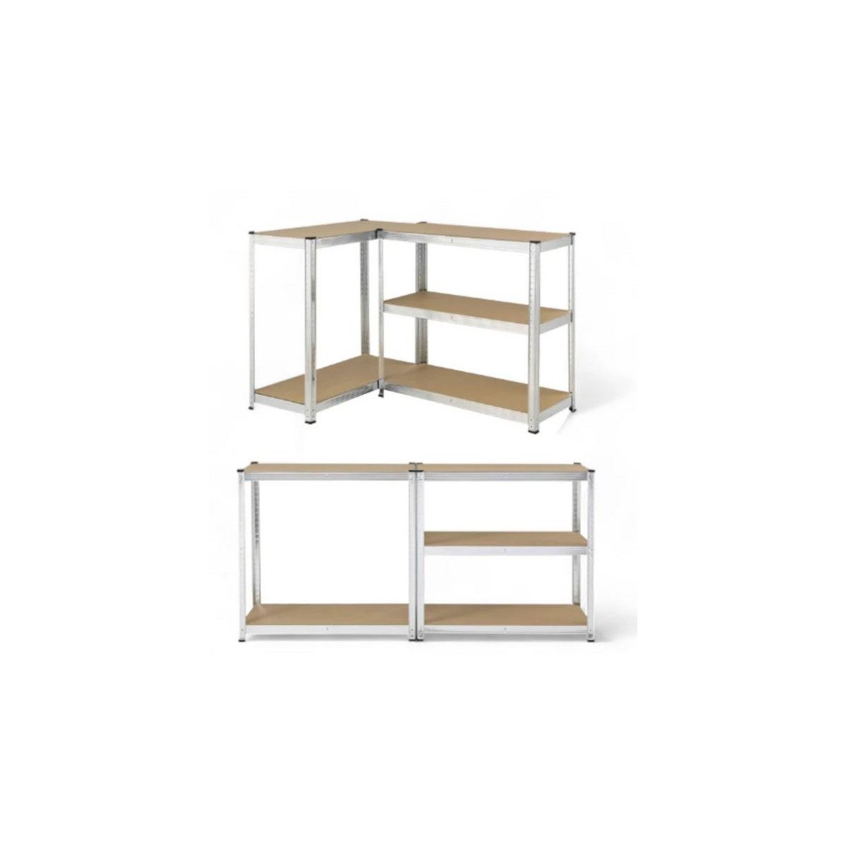 Etagères métal 90 x 40 x h180cm à 5 plateaux Structure Acier galvanisé Charge 175Kg / étage - 4