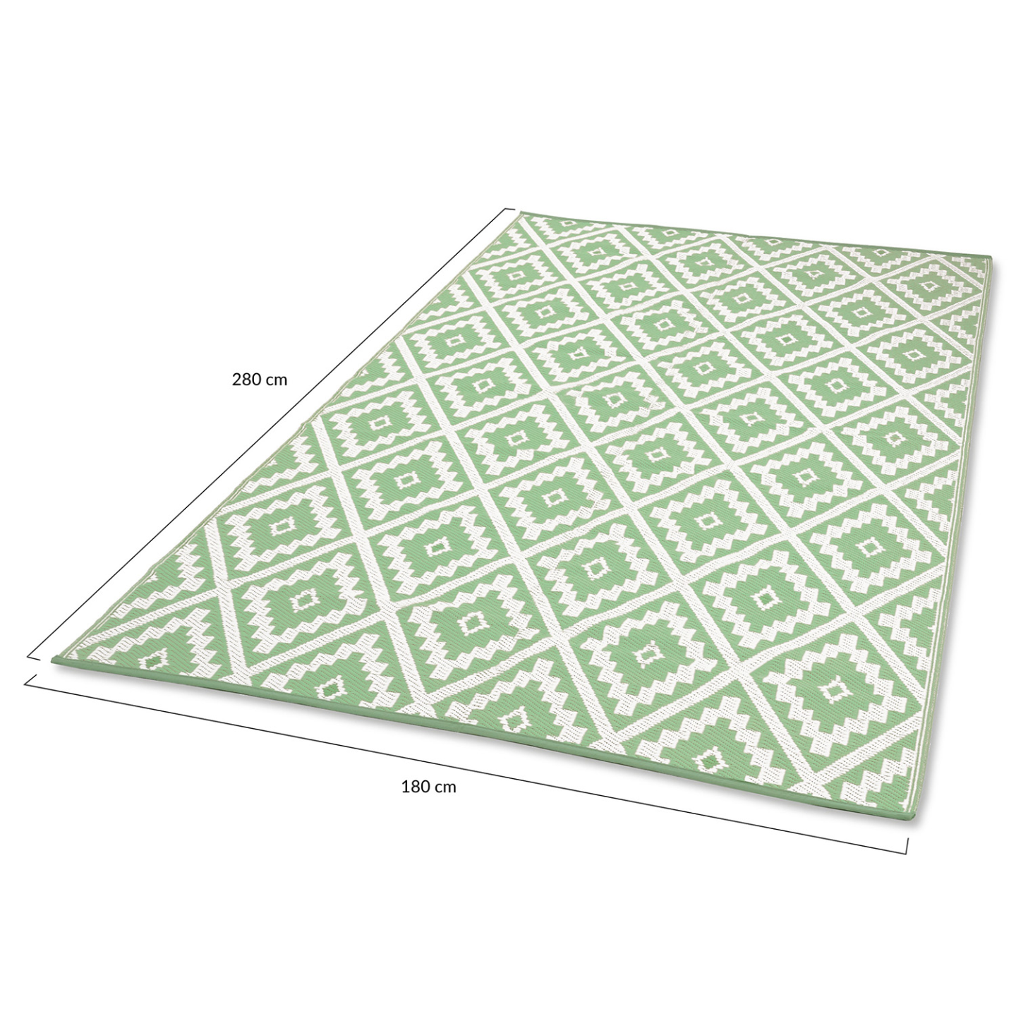 Tapis extérieur BAHAMAS vert sauge 180 x 280 CM - 5