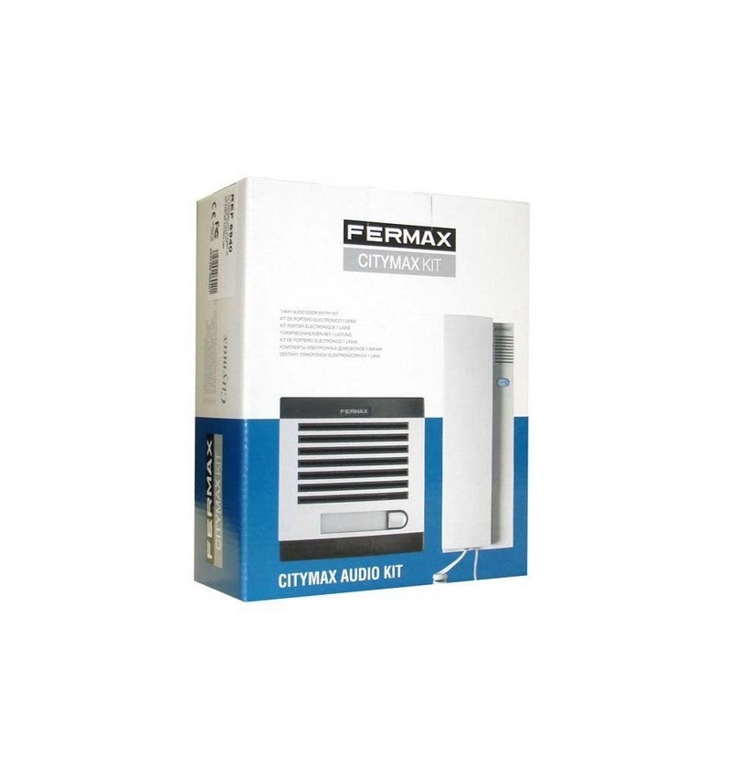 Kit Interphone Automatique 1 Sonnette FERMAX CITYMAX 4+N 1/L 6201 Blanc - 7