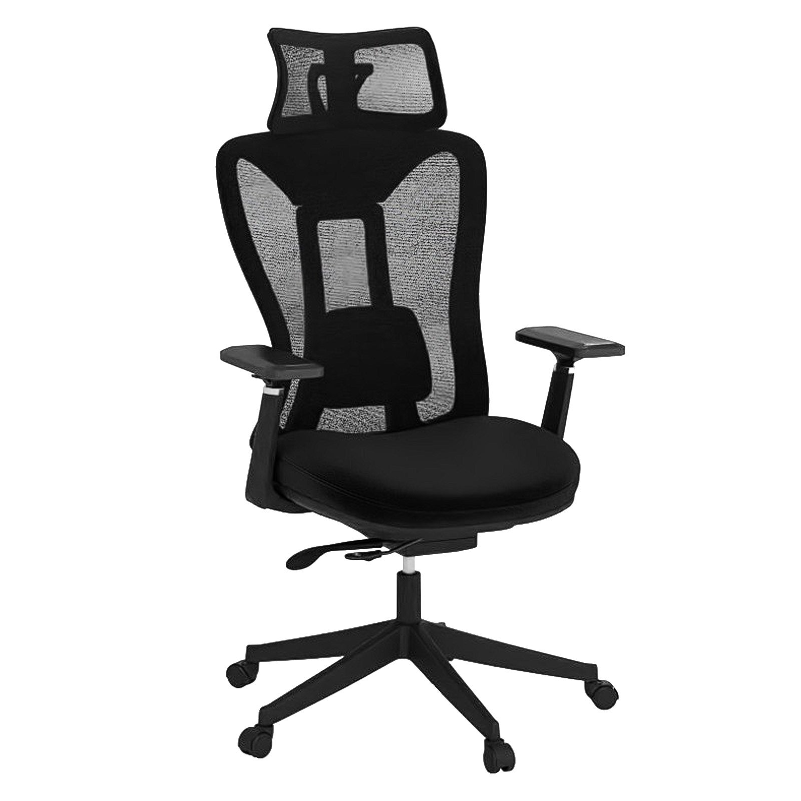 Silla Oficina Ergonómica de Malla, Silla Giratoria de Respaldo