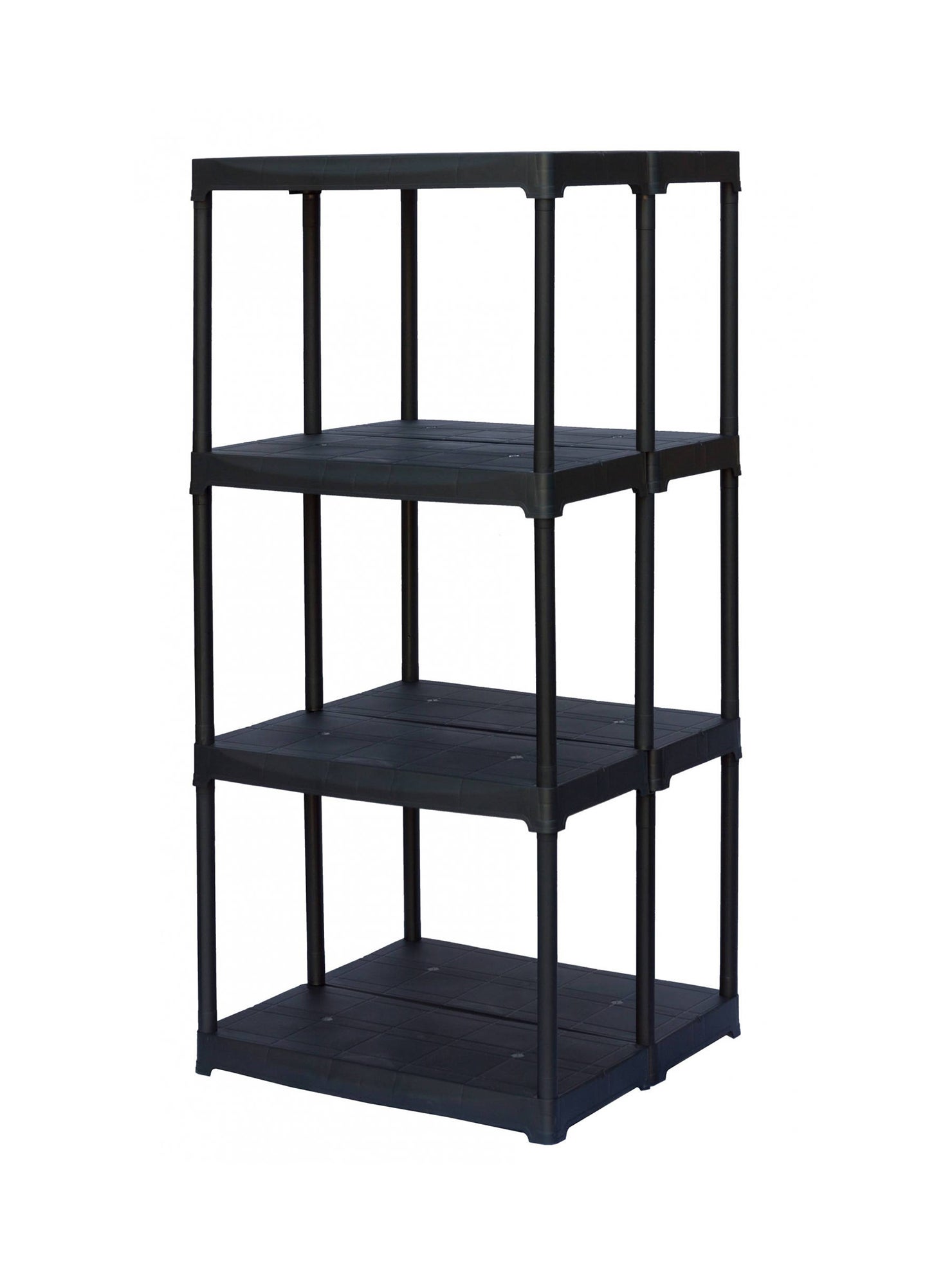 Armario de exterior Ostenda, Estante de exterior, Armario de balcón multiusos, Mueble de exterior, 100% Made in Italy, Antracita, 60x59h133 cm - 5