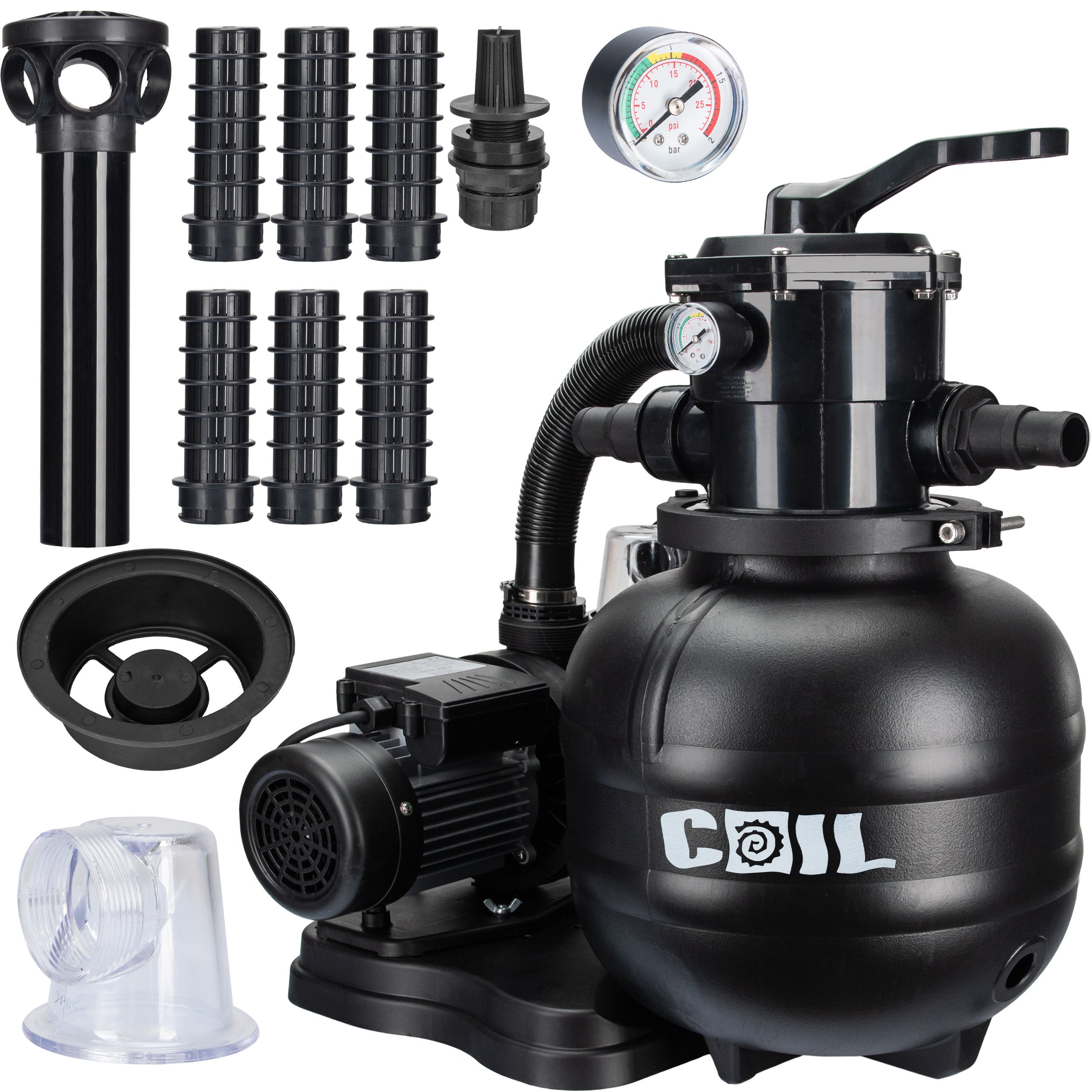 COIL Pompa piaskowa do basenu Bestway Intex. wydajność 7000l/h samozasysająca - 2