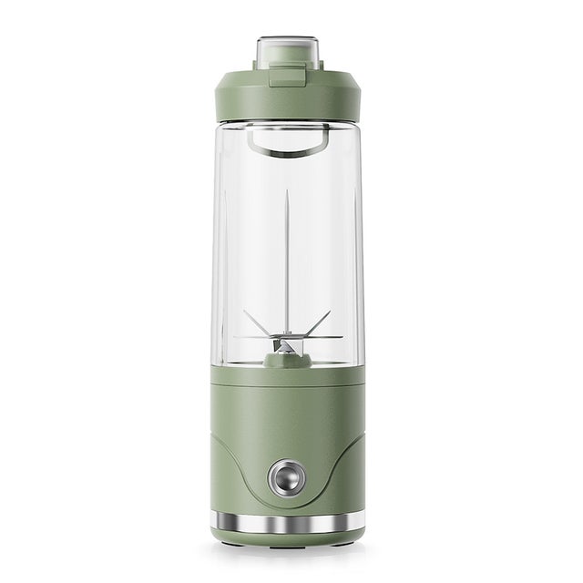 Blender przenośny 650 ml, przenośny mikser do koktajli, 20 000 obr./min, wydajny mikser do koktajli z 6 ostrzami, mini blender z pokrywką podróżną do