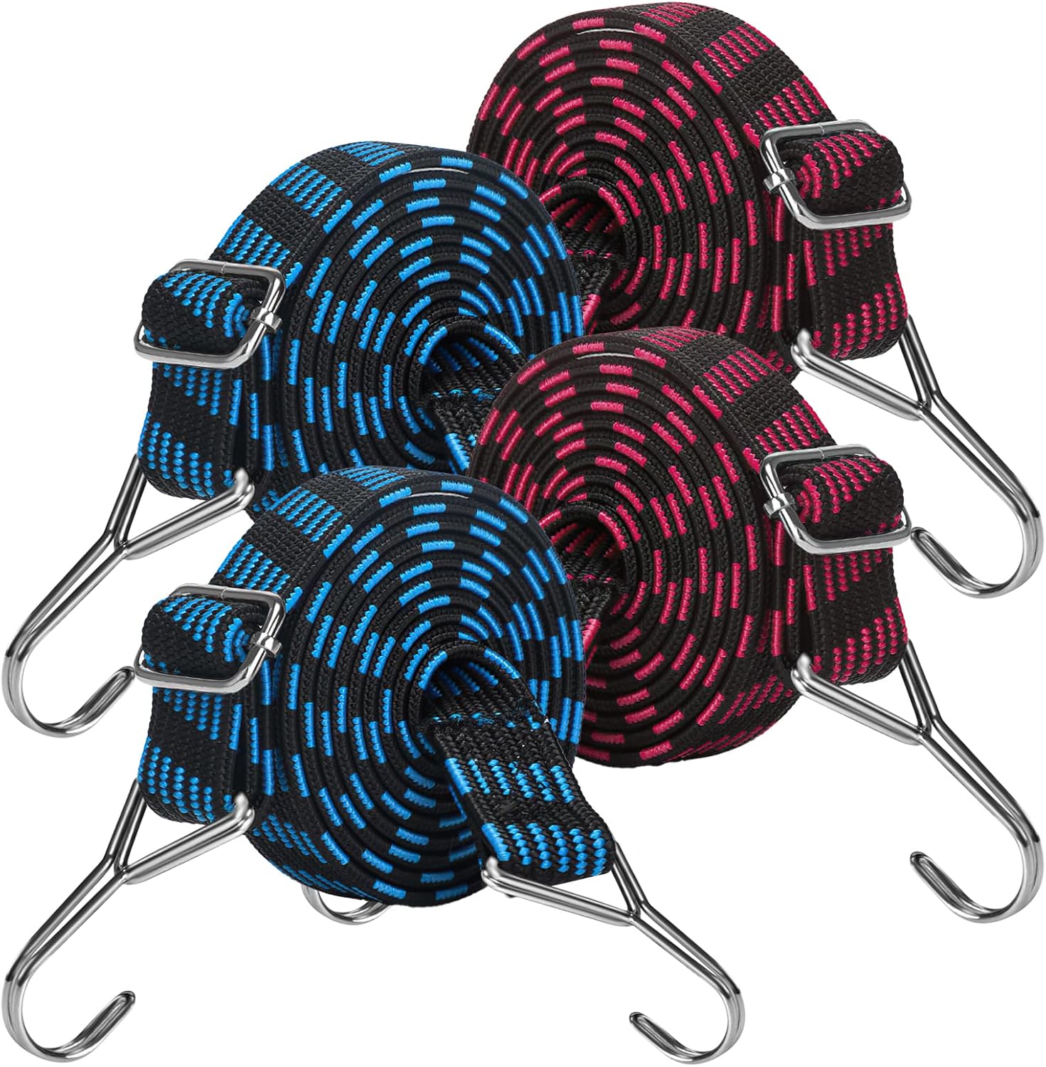 XPEX 20PCS Tendeur de Corde,Crochet Ajusteur de Corde Durable Antidérapant,Solide et Durable, renforce la stabilité de la Tente,pour Tente Bâche Randonnée Camping