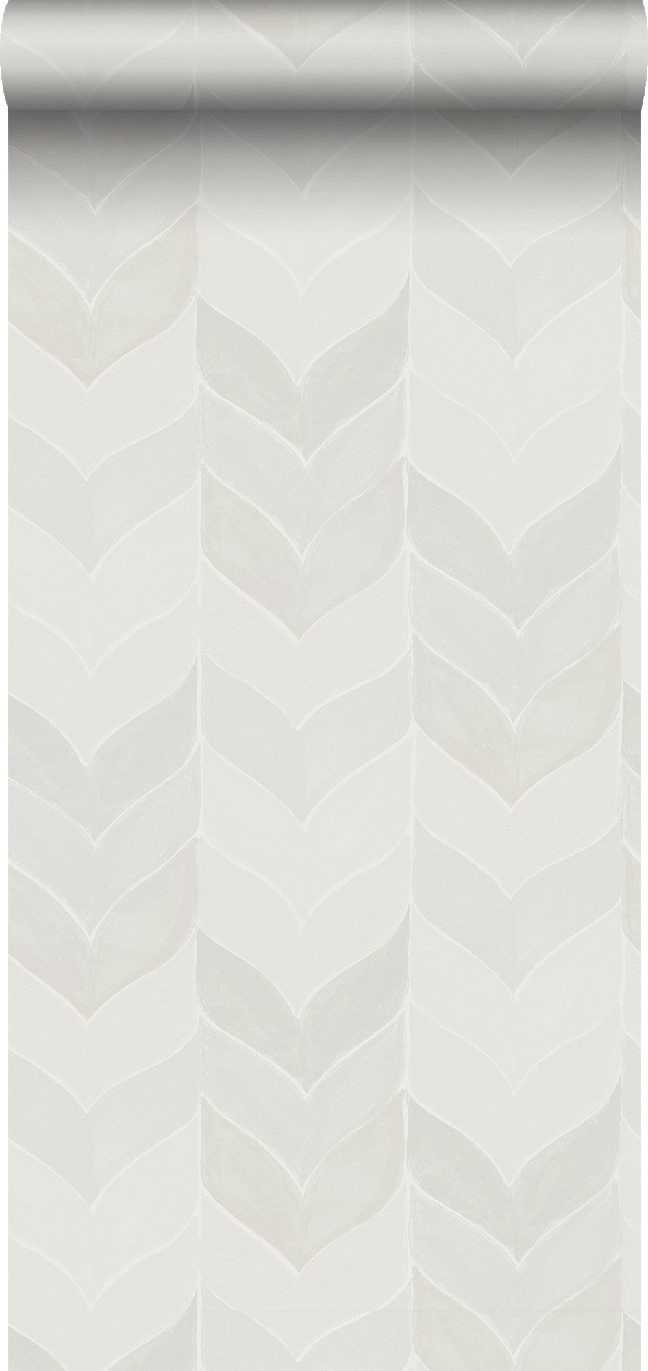 Papel pintado motivo gráfico blanquecino - 53 cm x 10,05 m - sanders & sanders