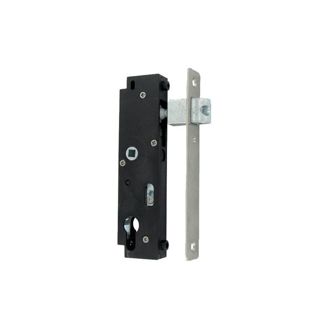 Serrure en retrait GK axe 59mm pour tube 30x30mm brossé TIRARD GK401104