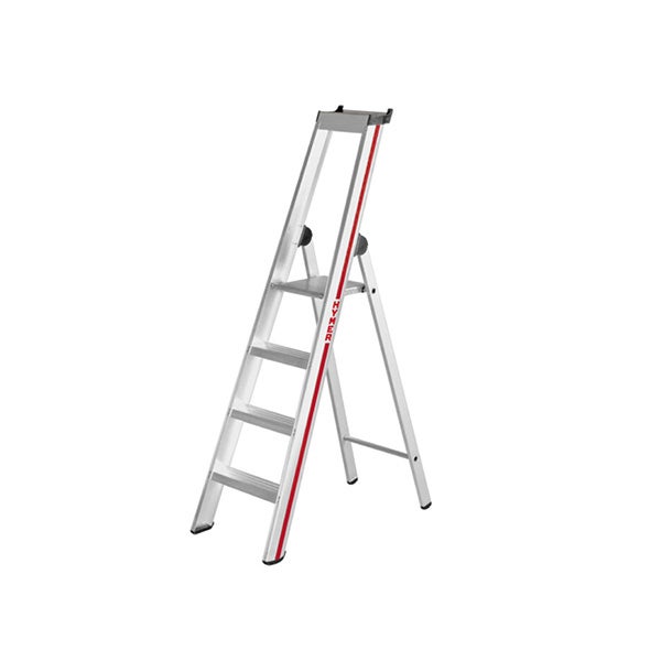 Escabeau 4 marches - Hauteur atteignable 2.91m - 6026/04